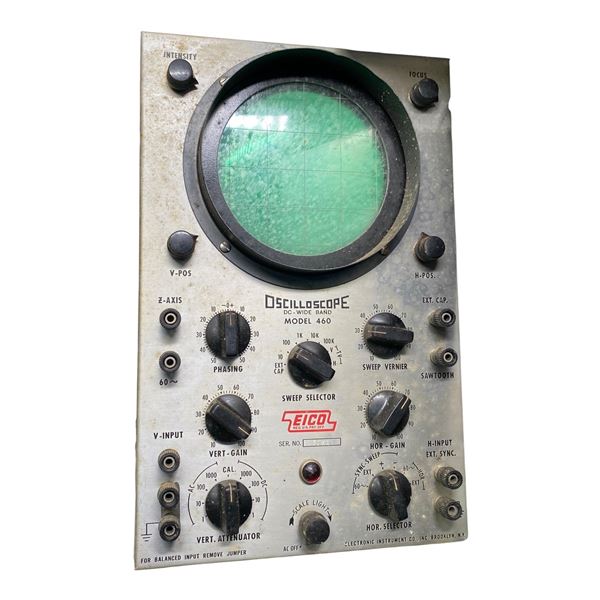 EICO Model 460 DC-Wide Band Oscilloscope