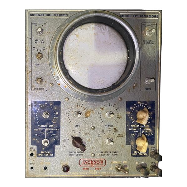 Jackson Model CRO-2 Cathode Ray Oscilloscope