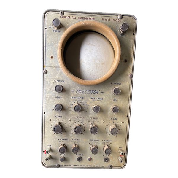 Precision Cathode Ray Oscillograph, Model ES-550