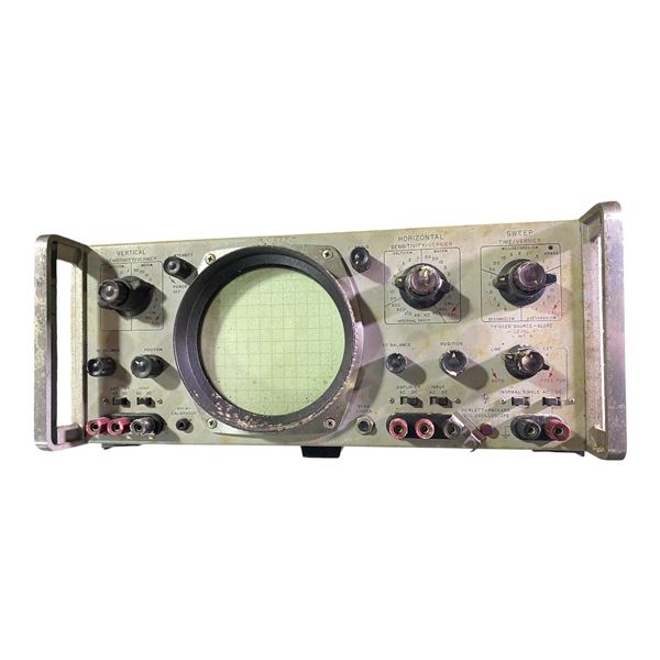 Oscilloscope (Horizontal/Vertical Sensitivity & Sweep Time/Averner Controls)