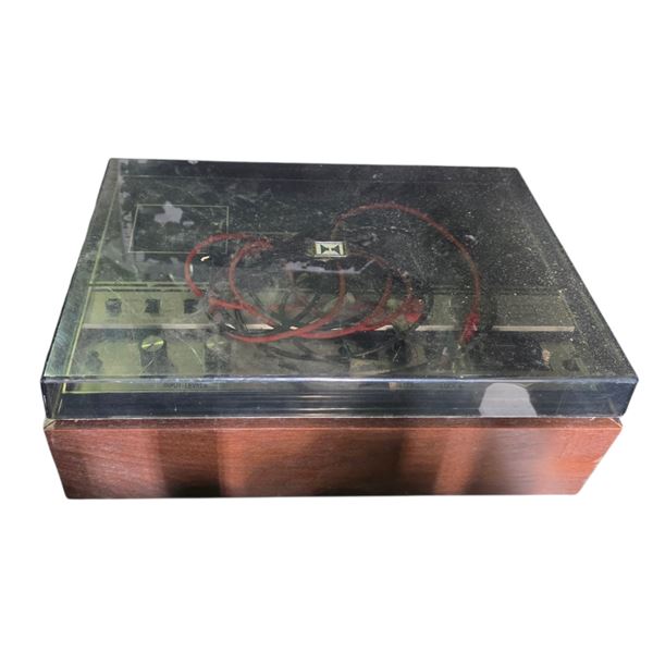 Wood-Cabinet Stereo Reel-to-Reel Tape Deck