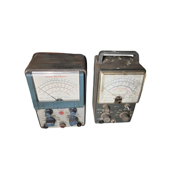 VoltOhmyst WV-97A & Heathkit Vacuum Tube Voltmeters