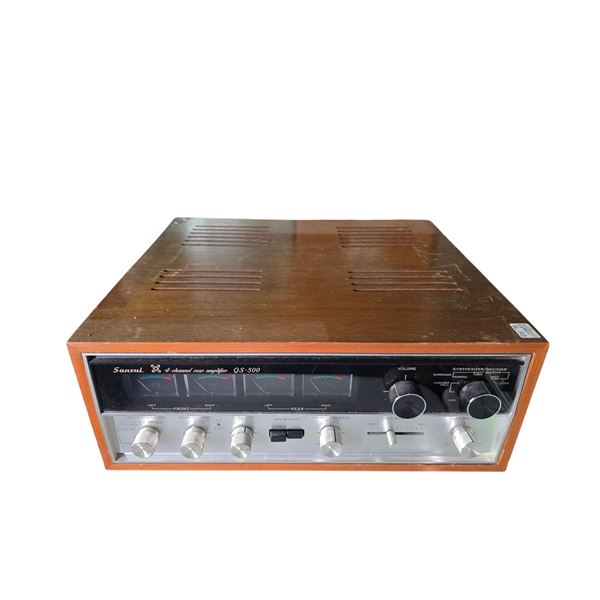 Sansui 4 Channel Rear Amp. QS-500