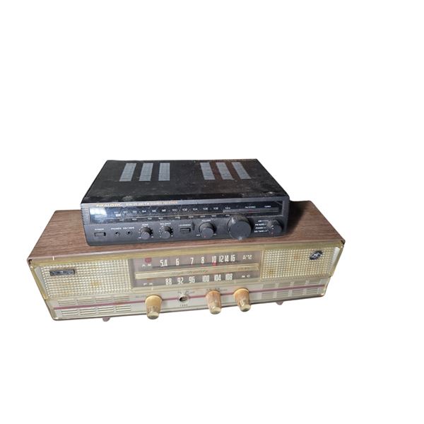 Vintage Realistic STA-20 Receiver and High-Fidelity Radio KFA-W71