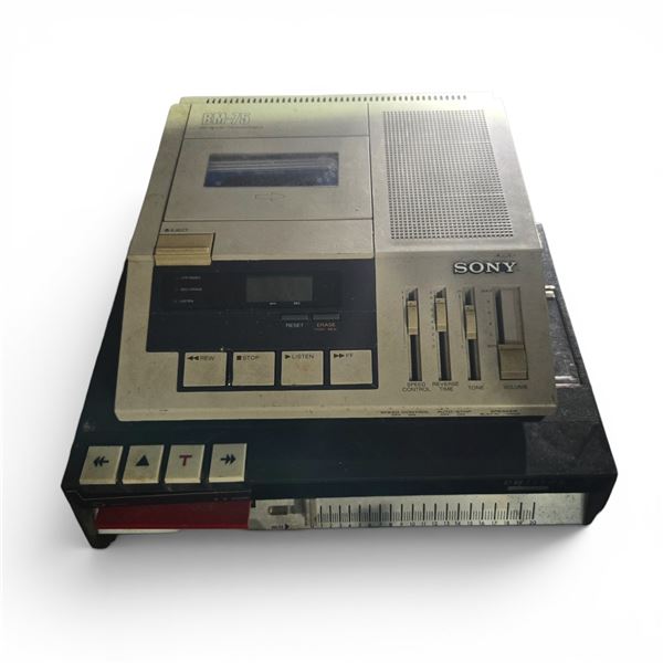 Vintage Cassette and Tape Players: Sony and Philips