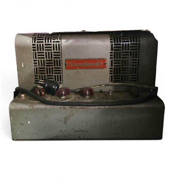 Vintage Soundmaster Equipments 085 Tube Amplifier