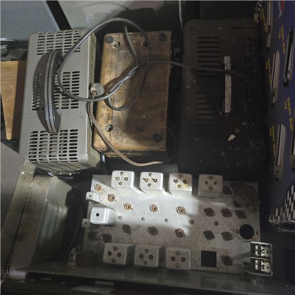 Vintage Westinghouse Radio, Webster-Chicago Sound and Misc Audio components