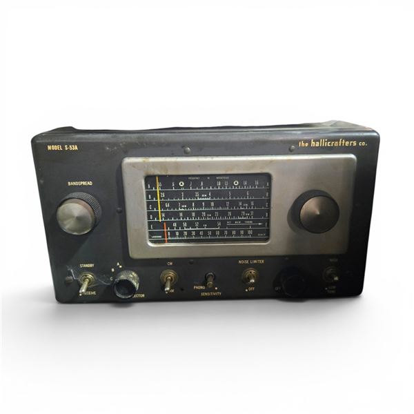 Vintage Hallicrafters Model S-53A Communications Receiver Radio