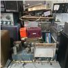 Image 2 : Group of Vintage Electronic Parts Includes Cison Tweeter, Portable Radio Receiver, and More