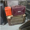 Image 3 : Group of Vintage Electronic Parts Includes Cison Tweeter, Portable Radio Receiver, and More