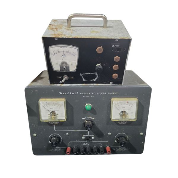 Heathkit Regulated Power Supply Model PS-4 with MCS Unit