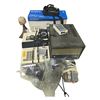 Image 1 : Group of Vintage Electronic Equipment: Swan Power Supply, Sony Cassette Recorder, Canon Calculator, 