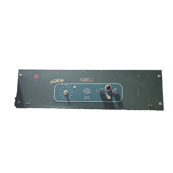 Altec Lansing Solid State Sound 1593 A Amplifier