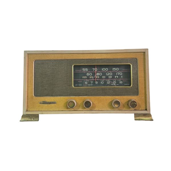 Canadian Marconi AM Shortwave Desktop Tube Radio