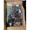 Image 8 : Group of Electronic Parts, Tube Chassis, Lab Component, and More