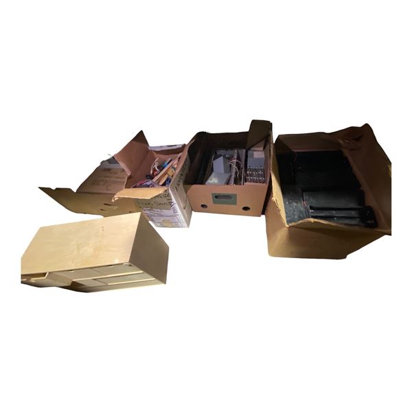 Group of Dreamwriter T400, Power Supply Electronic Component, Transforme, and More