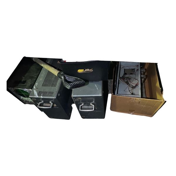 Group of Vintage Electronic Test Equipment, Jackson Oscilloscope, and More