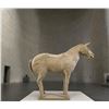 Image 1 : Life-Size Terracotta Warhorse Statue - Approx. H70" x L80" x W20"