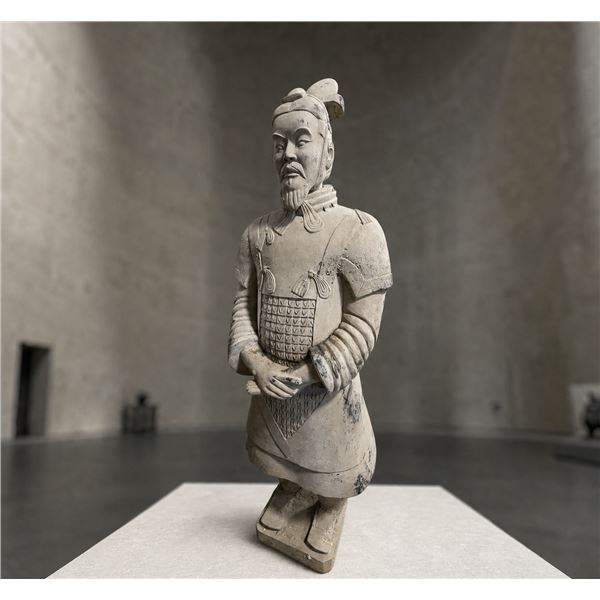 Life-Size Terracotta Warrior Statue - General, Approx. H78" x W26" x D23"