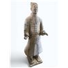 Image 2 : Life-Size Terracotta Warrior Statue - Middle-Ranking Officer, Approx. H70" x W25" x D23"
