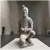 Image 1 : Life-Size Terracotta Warrior Statue - Kneeling Archer, Approx. H45" x W24" x D23"