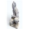 Image 2 : Life-Size Terracotta Warrior Statue - Kneeling Archer, Approx. H45" x W24" x D23"