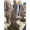 Image 5 : Life-Size Terracotta Warrior Statue - Kneeling Archer, Approx. H45" x W24" x D23"