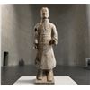 Image 1 : Life-Size Terracotta Warrior Statue - Middle-Ranking Officer, Approx. H70" x W26" x 22"