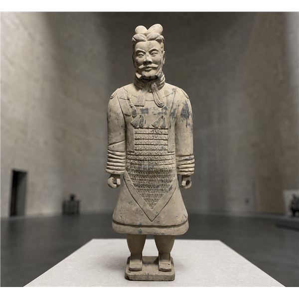 Life-Size Terracotta Warrior Statue - General, Approx. H77" x W27" x 22"
