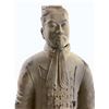Image 4 : Life-Size Terracotta Warrior Statue - Middle-Ranking Officer, Approx. H70" x W27" x 23"
