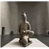 Image 1 : Life-Size Terracotta Warrior Statue - Kneeling Archer, Approx. H46" x W26" x 22"