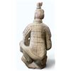 Image 3 : Life-Size Terracotta Warrior Statue - Kneeling Archer, Approx. H46" x W26" x 22"