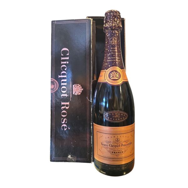 1983 Veuve Clicquot Ponsardin Sealed Champagne (w/box - Slight Damage to box)