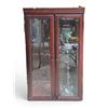 Image 1 : Wooden Glass Cabinet (Approx. 28x50x15)