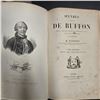 Image 3 : Antique French Leather Buffon Volumes (12) - Natural History, 19th Century