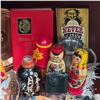 Image 3 : Mixed Vintage Barware & Collectibles Lot - Russian Nesting Dolls, Copper Tray, Old Mr. Boston Bar Gu