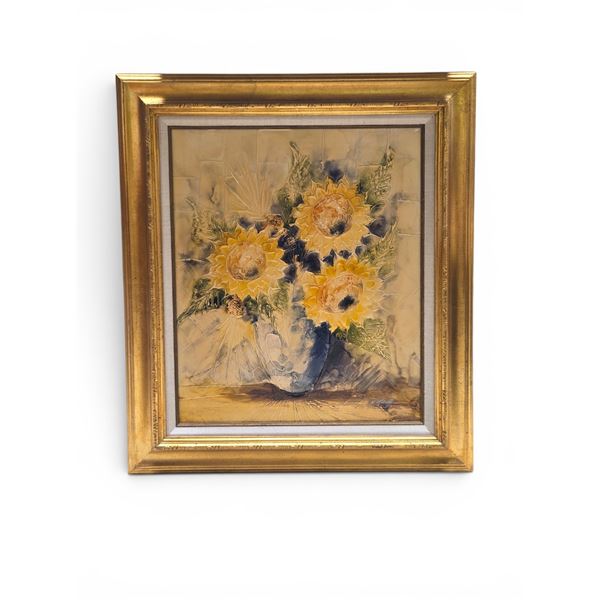 Sunflowers 22 x 26 N. Marelly - Appraisal $250