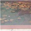 Image 2 : Claude Monet "Nympheas" (Water Lilies) Framed Print (Frame - 36x24 companion/second view)