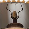 Image 3 : Speckled Glazed Ceramic Table Lamp with Pleated Shade