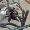 Image 4 : Pair of Metal Flower-Form Candle Holders - Made in Italy