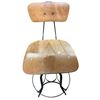 Image 1 : Vintage Industrial Wood & Metal Shop Stool