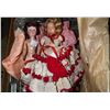 Image 2 : Vintage Composition Doll Collection, Original Boxes & Crochet Outfits