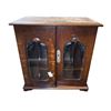 Image 1 : Antique Oak Smoker's/Trophy Cabinet with Engraved Presentation Plaque, 1934