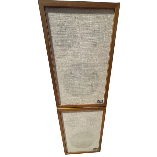 Pro-Linear Vintage Wood Cabinet Speakers, Pair