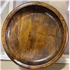 Image 2 : Turned Wood Pedestal Bowl/Compote