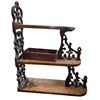 Image 1 : Antique Victorian Fretwork Wall Shelf, 3-Tier