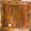 Image 2 : Bamboo/Faux-Bamboo Plant Stand with Slatted Top
