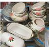 Image 2 : Franciscan Desert Rose Grouping: Covered Butter Dish, Sugar Bowl & Cup/Saucer Sets