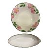 Image 7 : Franciscan Desert Rose 7-Pc Servingware Lot: Relish Dish, Coupe Bowls (4), Oval Bowls (2)