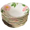 Image 2 : Franciscan Desert Rose 12-Pcs Bowl Lot: 5 Cereal/Soup & 7 Fruit/Dessert Bowls